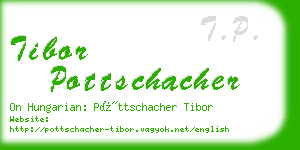 tibor pottschacher business card